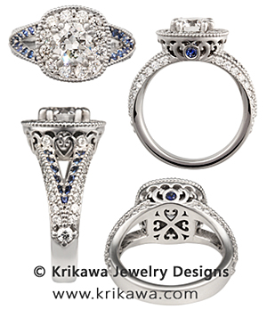 Vintage Style Engagement Rings Vintage Engagement Ring